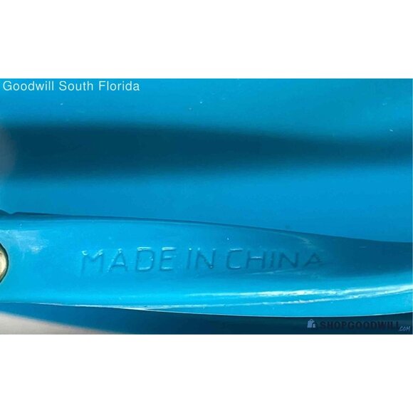 Tory Burch Blue Flower Jelly Sandals - Picture 4 of 4